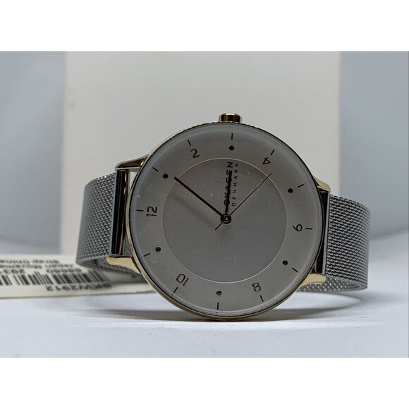 Skagen Riis SKW2912 Women\'s Silver Stainless Steel Mesh Analog Dial Watch AEW105 main image 5